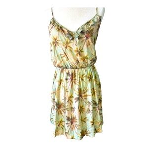 Farm Rio Palm Print Sundress